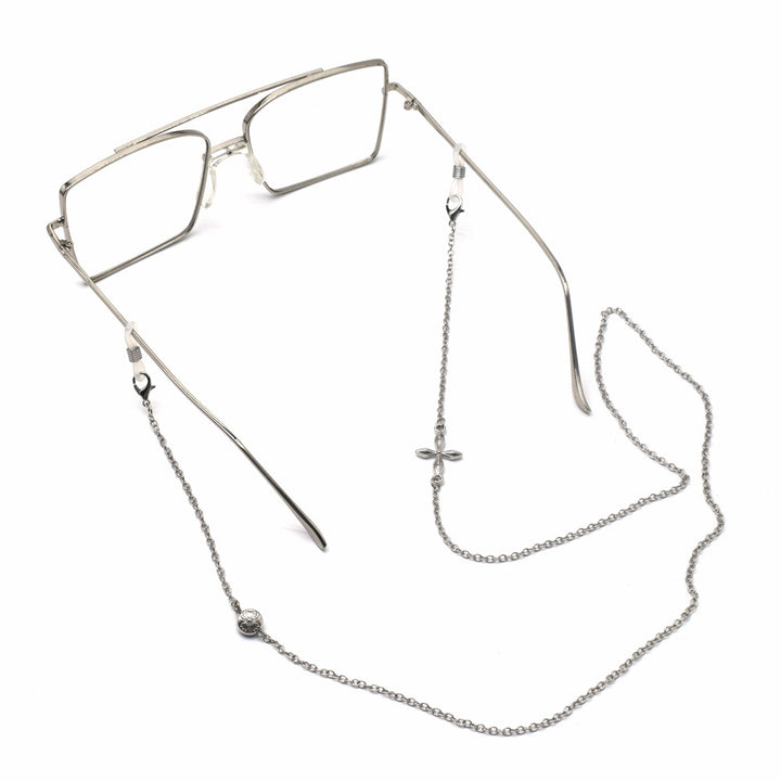 Premium Silver Layered Eyewear Chain Kalsten