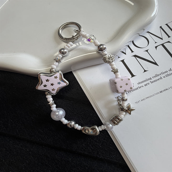 Beaded Charm Phone Holder Kalsten
