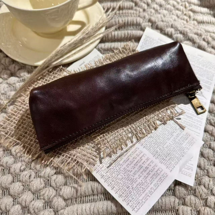 Premium Leather Pencil Case