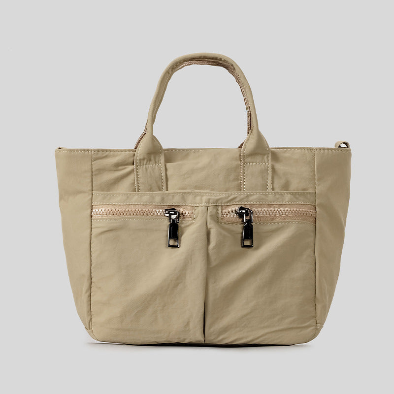 Multi-Pocket Utility Tote Bag