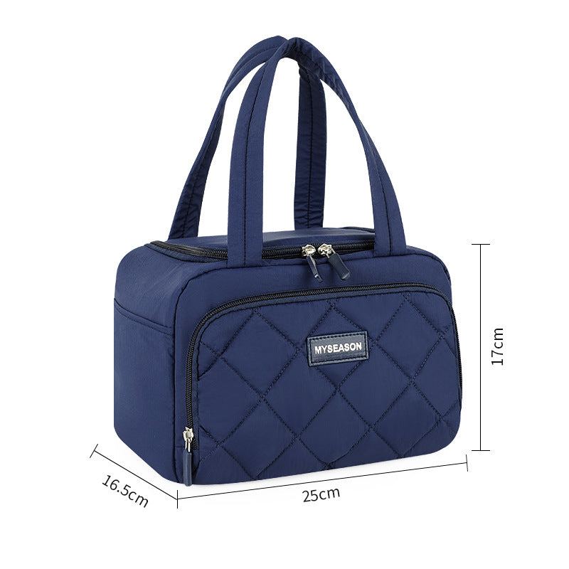 Insulated Quilted Lunch Cooler Bag Kalsten