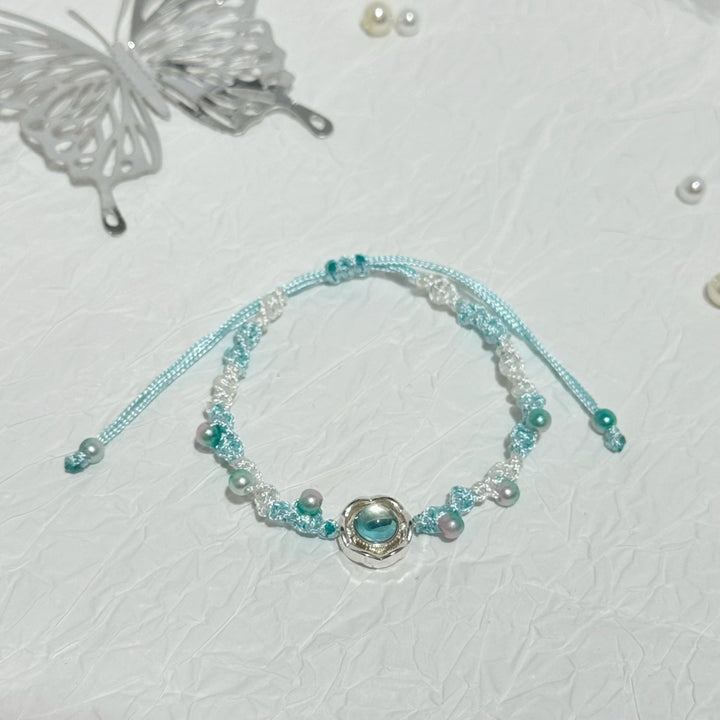 Adjustable Floral Charm Bracelet Kalsten