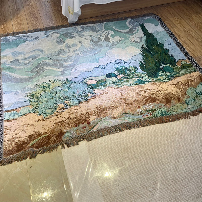 Artistic Decorative Throw Blanket