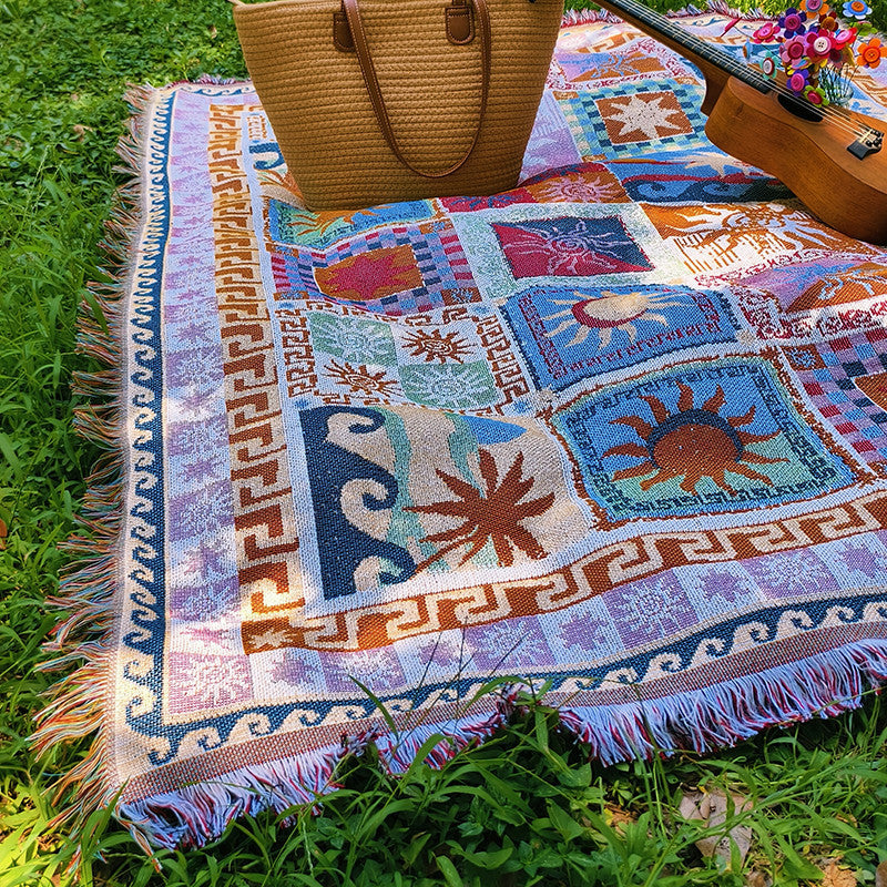 Decorative Outdoor Tapestry Blanket