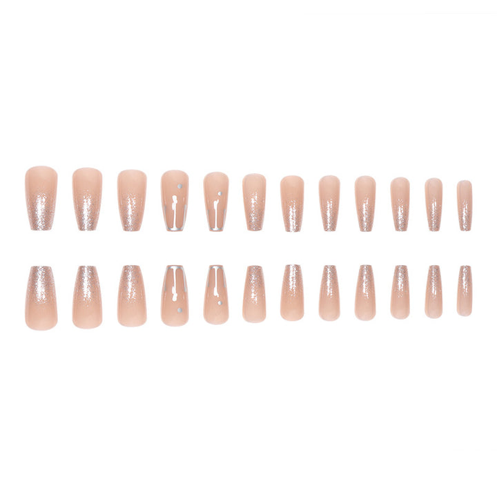 Glamorous Glitter Gradient Stiletto Nails Kalsten