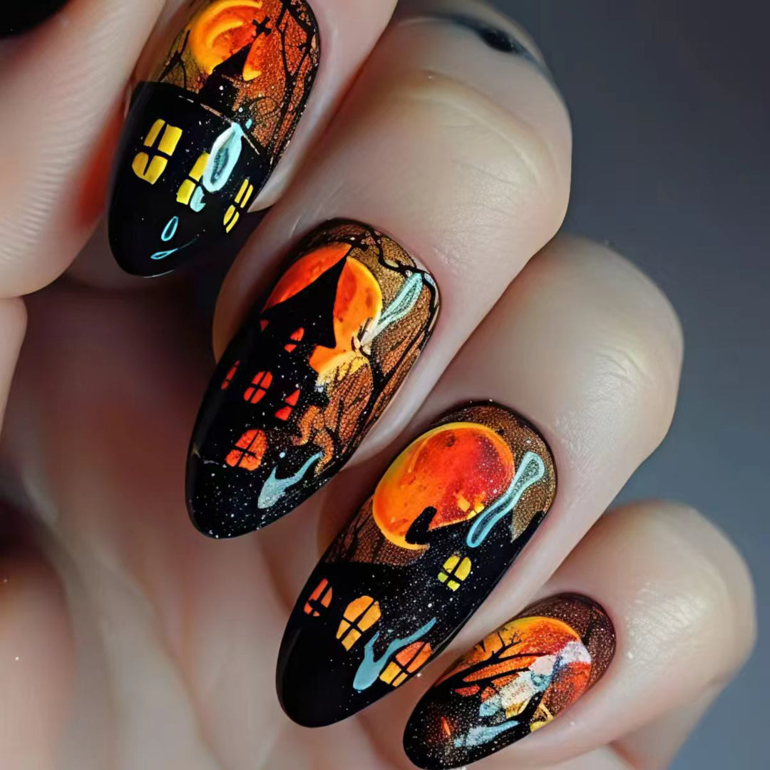 Art Nails in Creative Halloween Design Kalsten