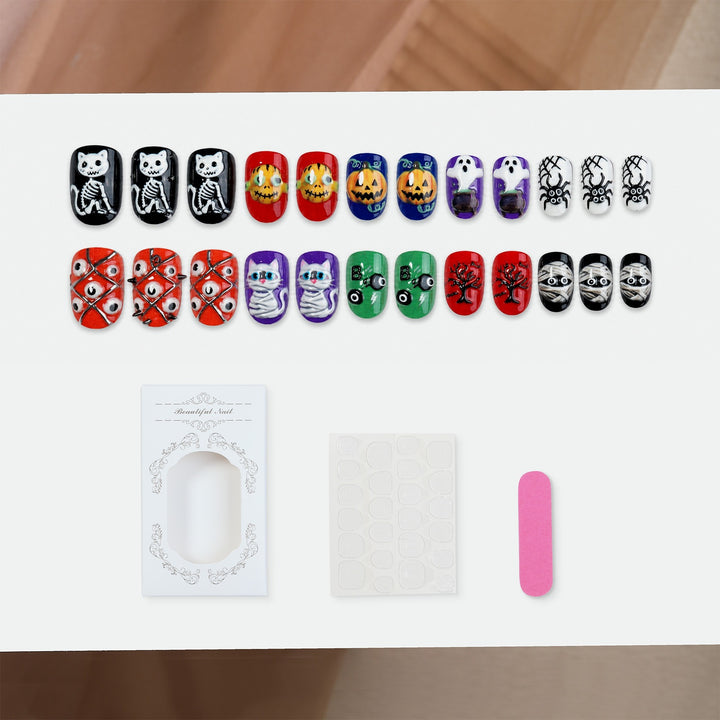 Halloween Artificial Nail Set Kalsten