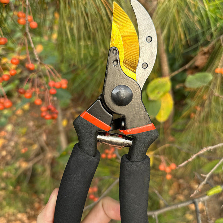 Precision bypass pruning shears with Ergonomic non-slip handles Kalsten