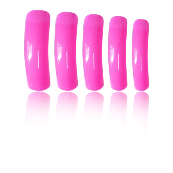 Glossy Long Press-On Nails Kalsten