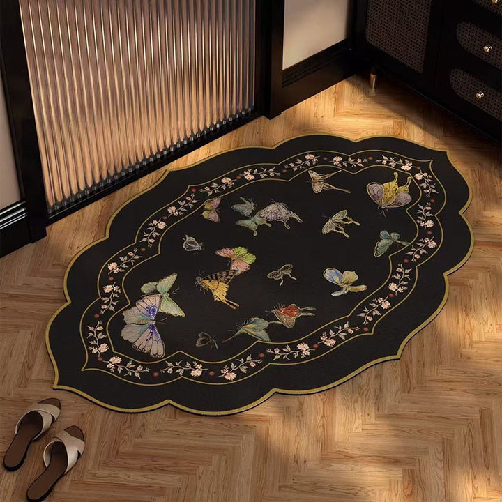 Floral Patterned Area Rug