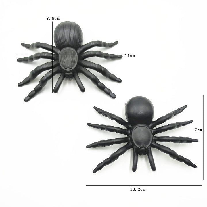 Realistic Halloween Spider Figurines Kalsten