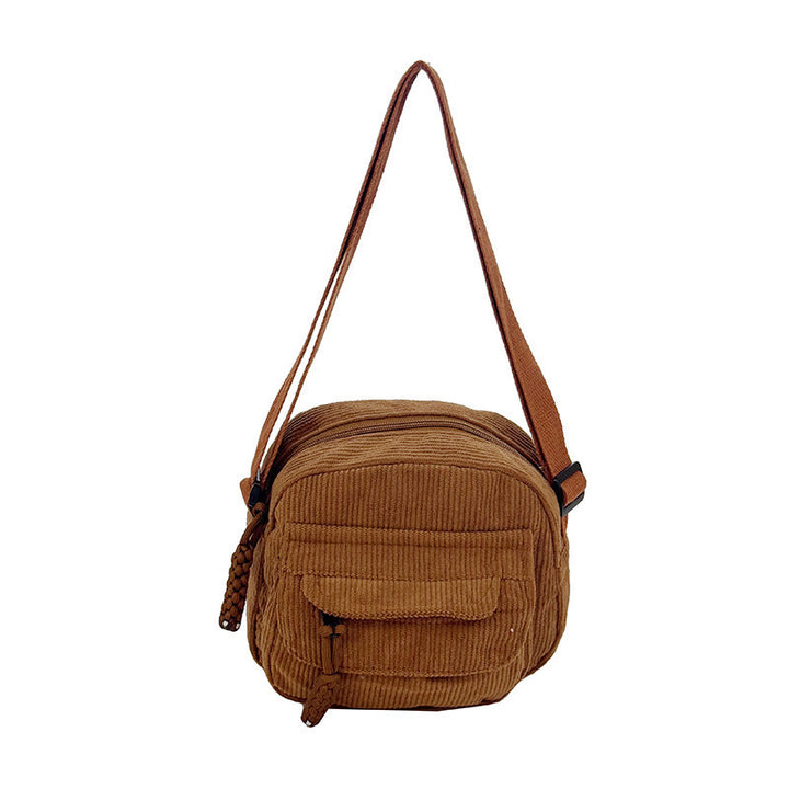 Compact Corduroy Crossbody Bag Kalsten
