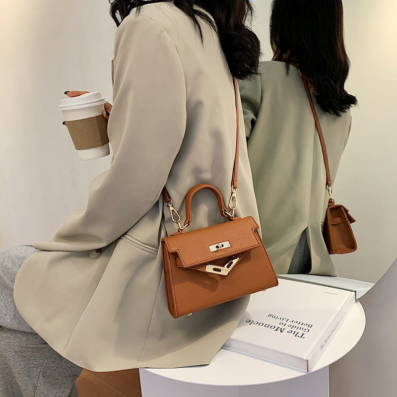 Structured Faux Leather Handbag Kalsten