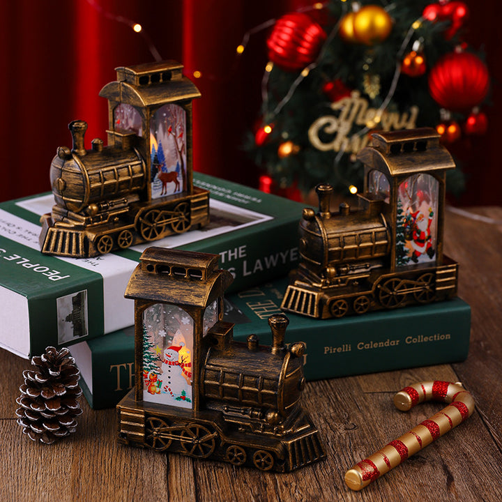 Nostalgic Christmas Train Lantern Kalsten