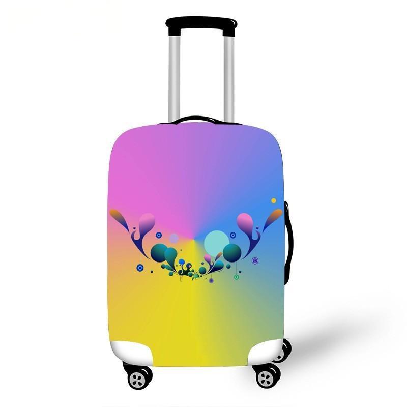 Women's hard shell suitcase with diverse floral design Kalsten