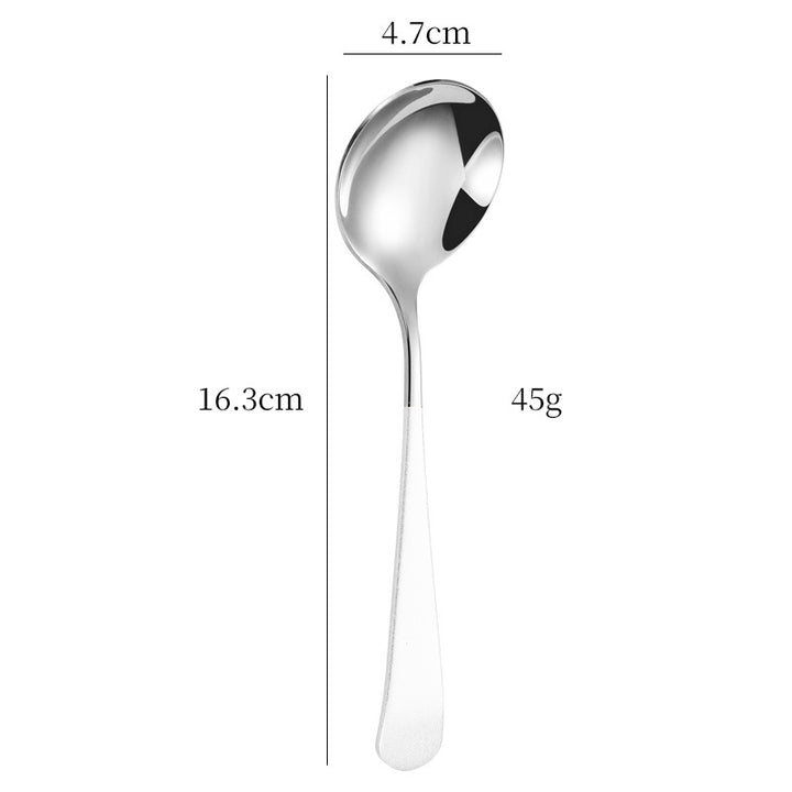 Elegant Dessert Spoon with High-Quality and Non-Slip Grip Design Kalsten