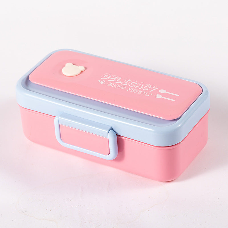 Dual-Compartment Bento Lunch Box