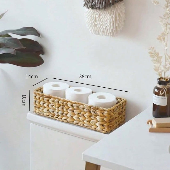 Woven Bathroom Storage Basket Kalsten