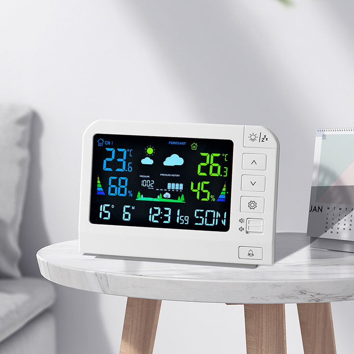 Digital Weather Alarm Clock with Multifunctional Display Kalsten