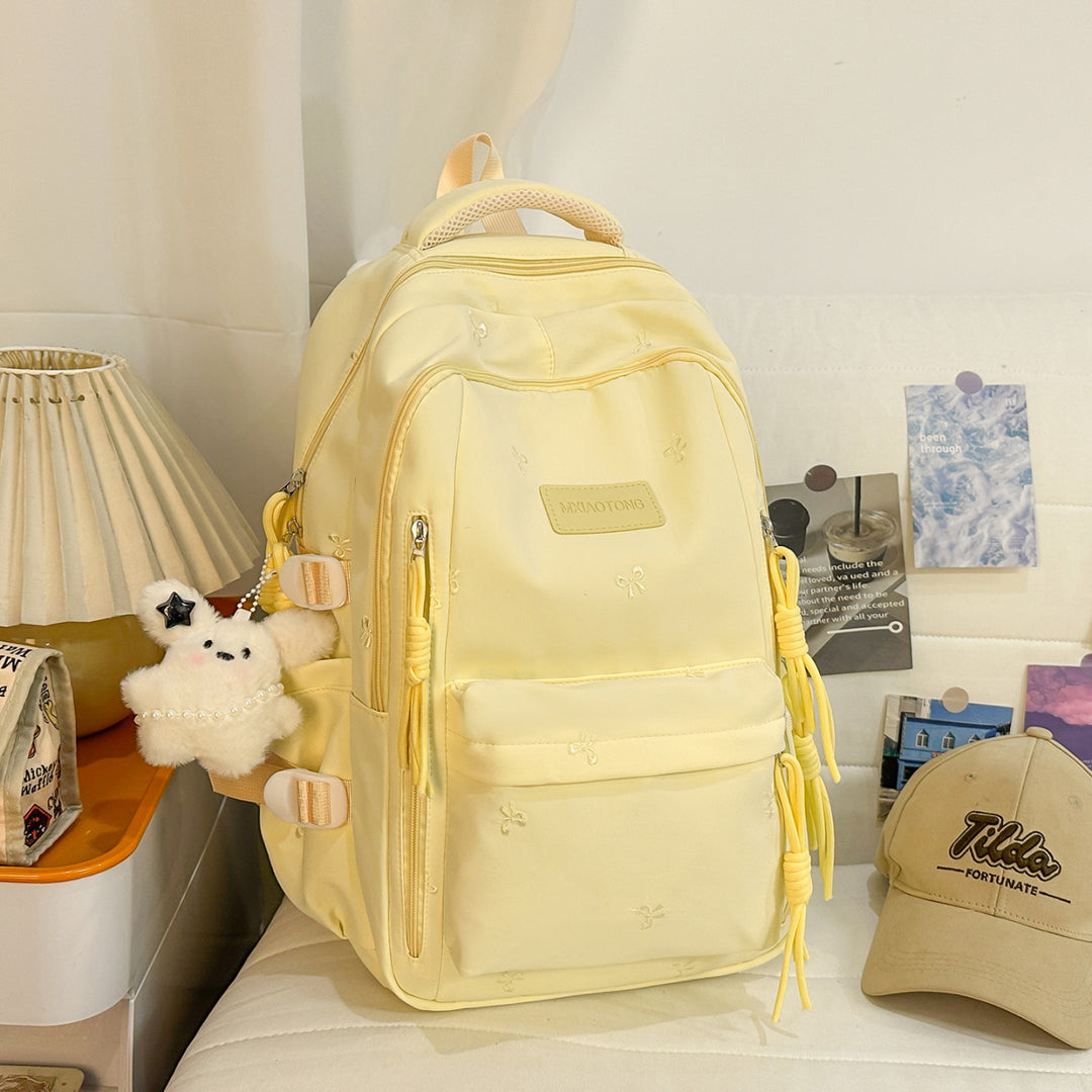 Stylish Embroidered Backpack