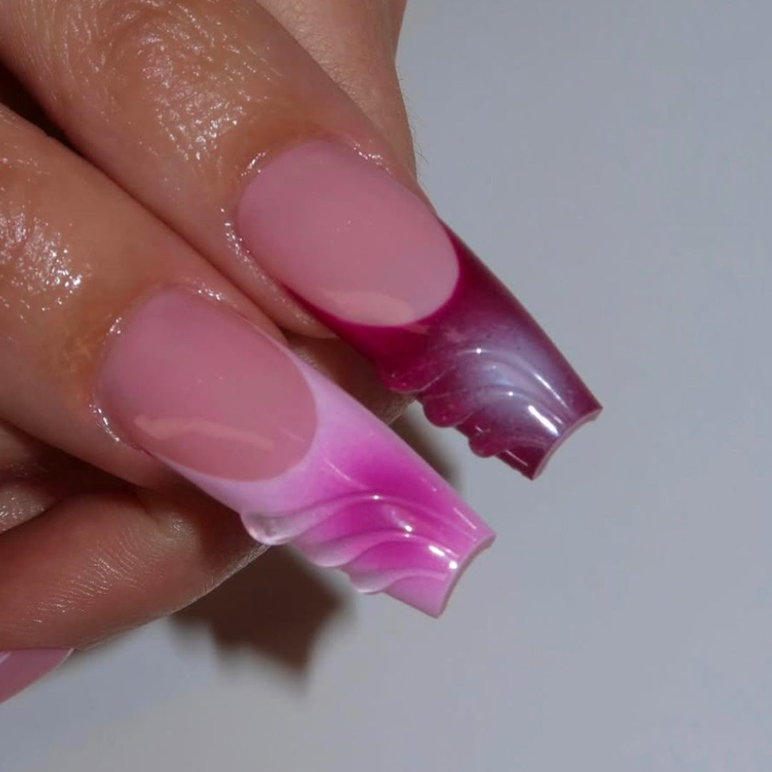 Floral 3D Decorative Press-On Nail Extensions Kalsten