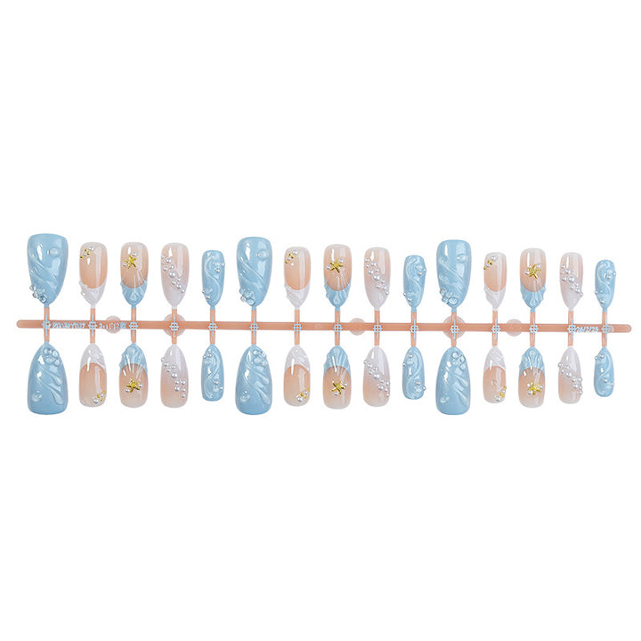 Luxurious Decorative Press-On Nail Art Set Kalsten