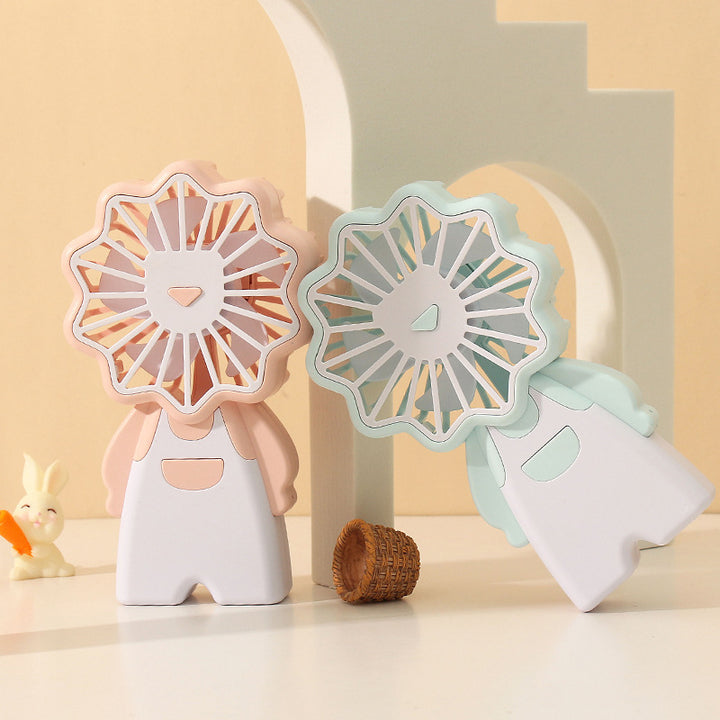 Ladies Portable Hand Fan in Original Animal Design Kalsten