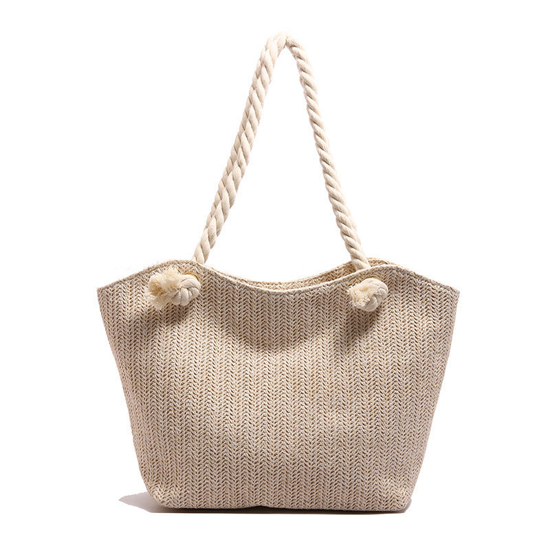 Chic Handwoven Beach Tote Bag Kalsten