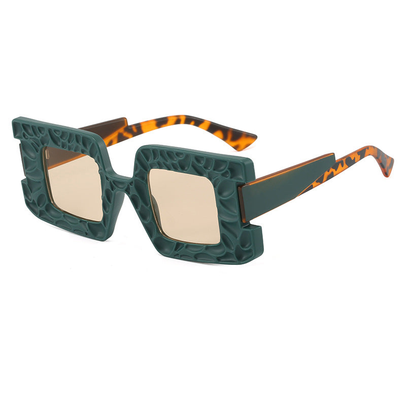 Women's oversized sunglasses with structured frame Kalsten