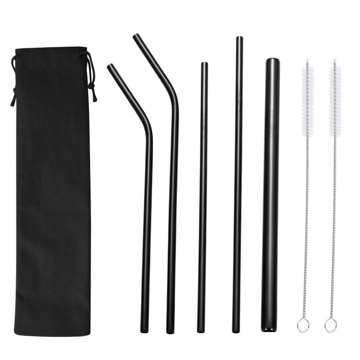 Stainless Steel Straw Set with Cleaning Brushes Kalsten