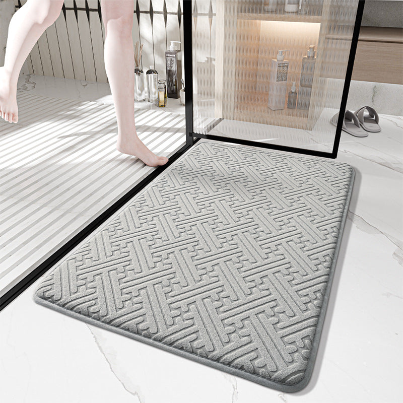 Ultra-Absorbent Bathroom Mat Kalsten