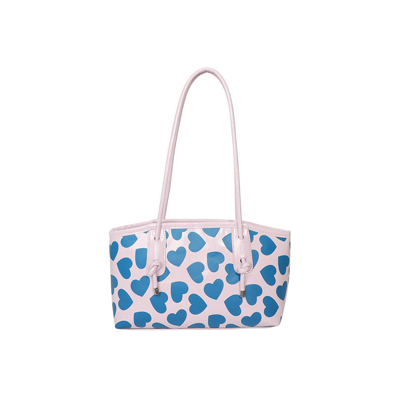 WoCasual Heart-Patterned Tote Bag Kalsten