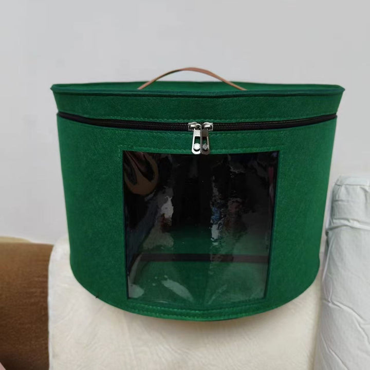 Practical storage basket with viewing window Kalsten