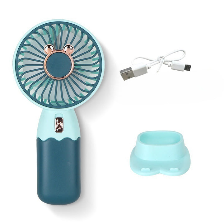 Women's Handheld Cooling Fan with USB Charging Function Kalsten
