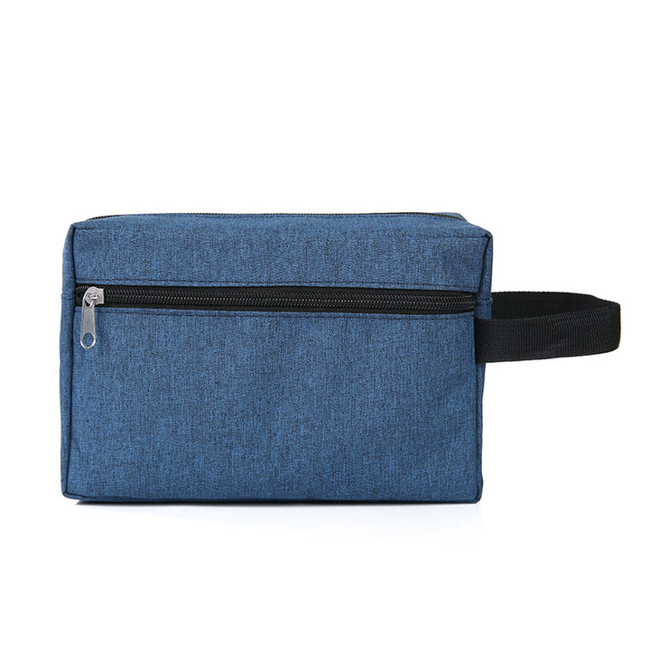 Practical cosmetic bag with two zippers Kalsten