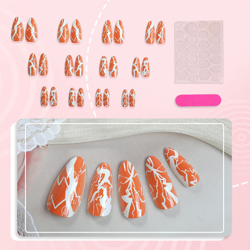 Artistic Abstract Press-On Nail Art Set Kalsten