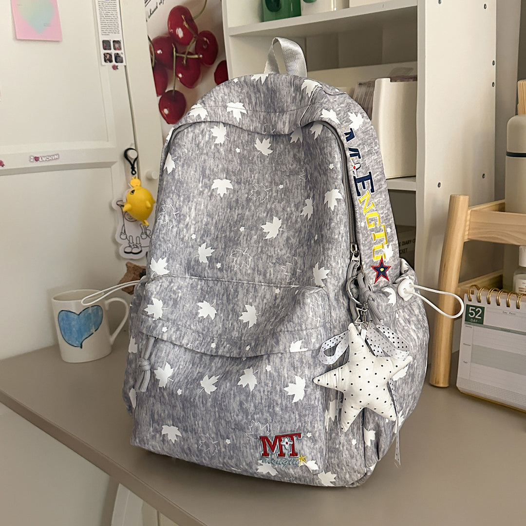 Whimsical Floral Patterned Backpack Kalsten