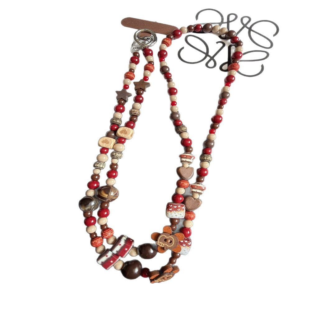 Handmade Beaded Lanyard Kalsten