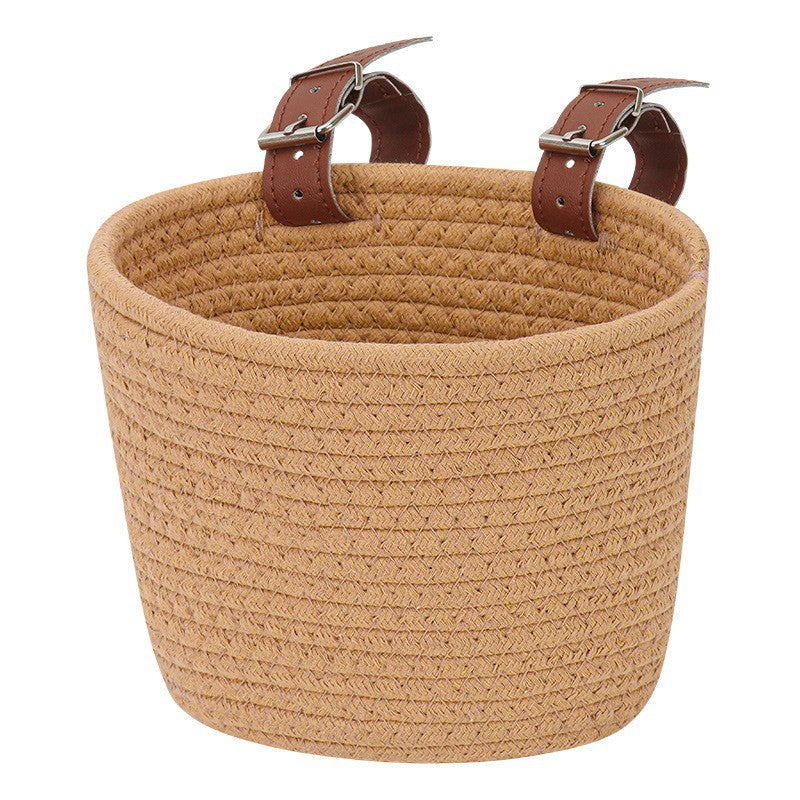 Decorative Woven Storage Tote Kalsten