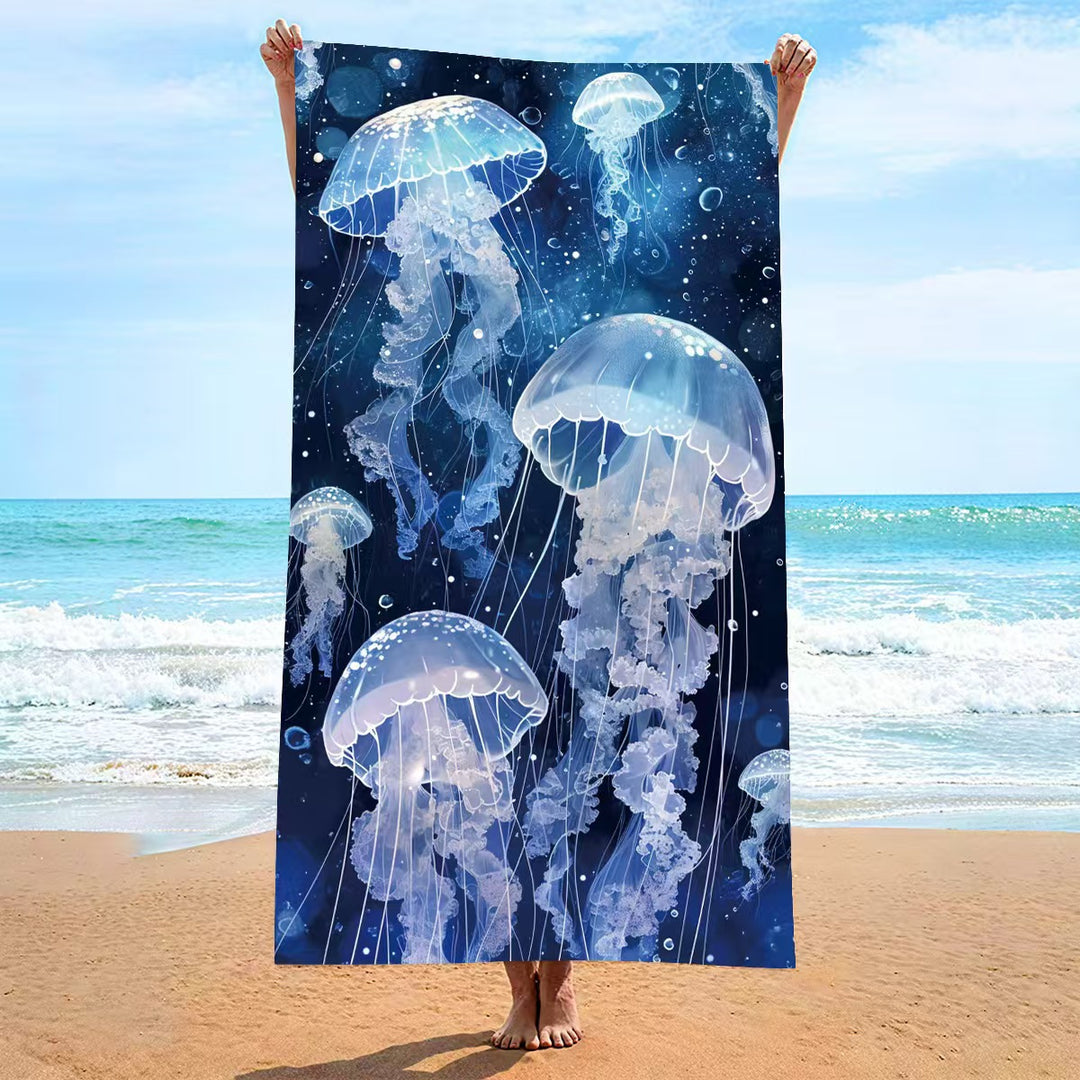 Women's beach towel with creative golf theme Kalsten