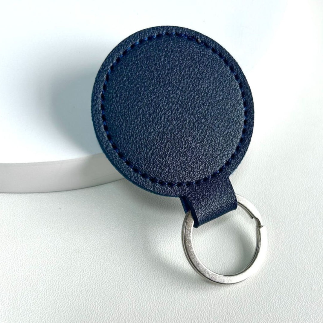 Round Leather Keyring Kalsten