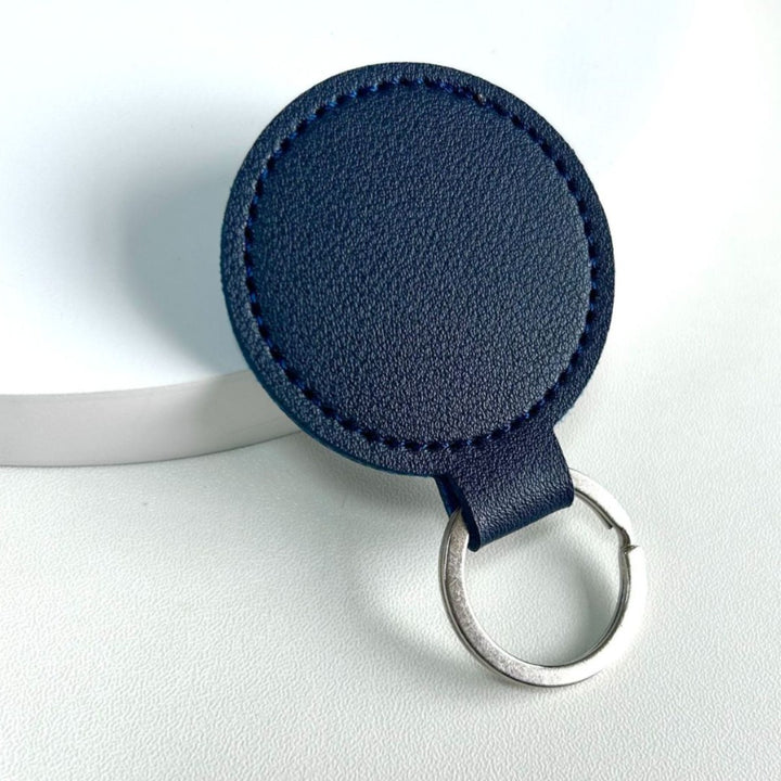 Round Leather Keyring Kalsten