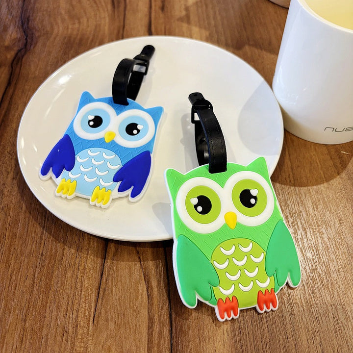 Owl-Shaped Travel Luggage Tag Kalsten
