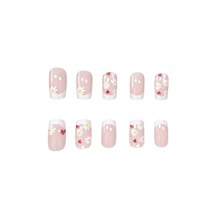 Acrylic Floral Nail Art Enhancements Kalsten