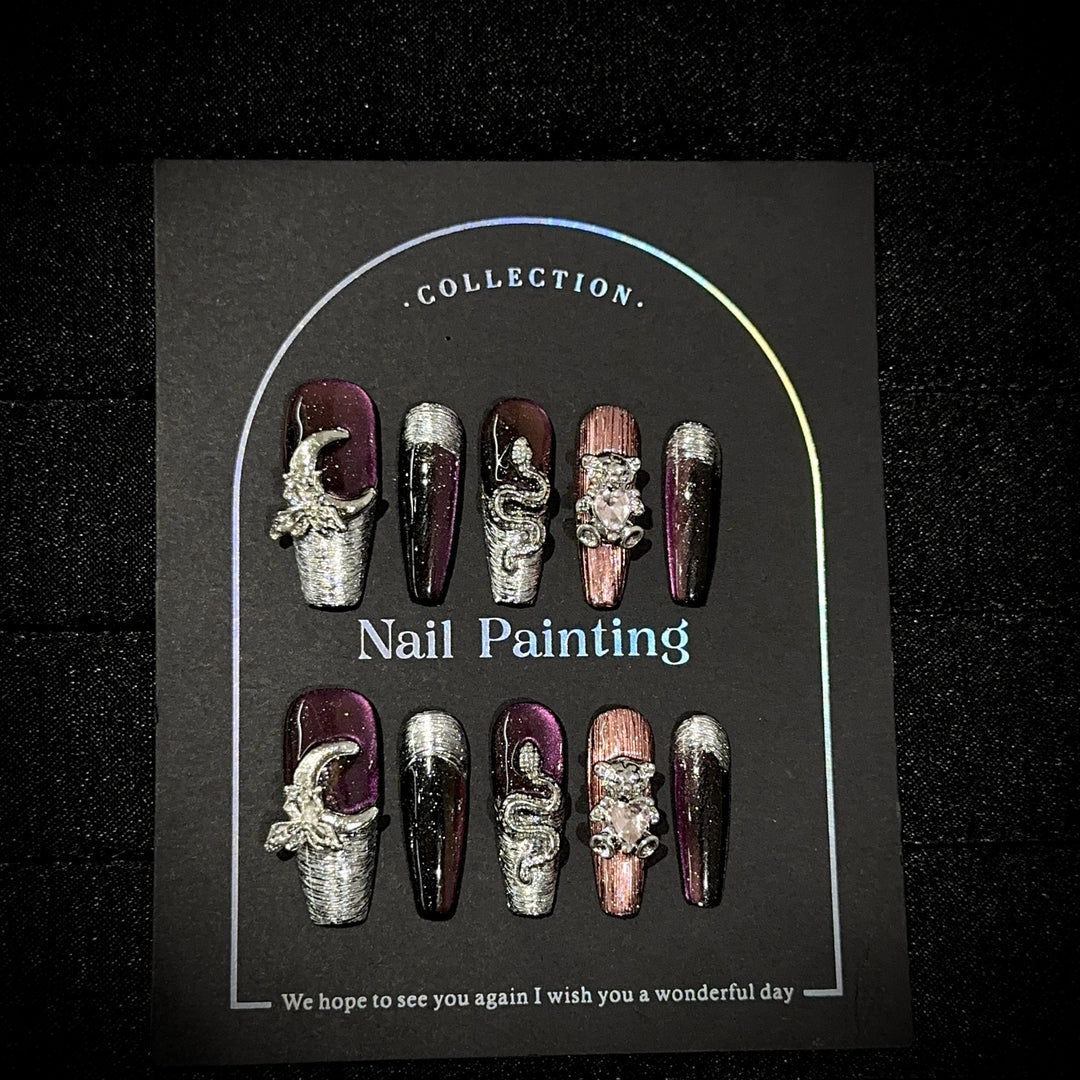 Artistic Press-On Nail Collection