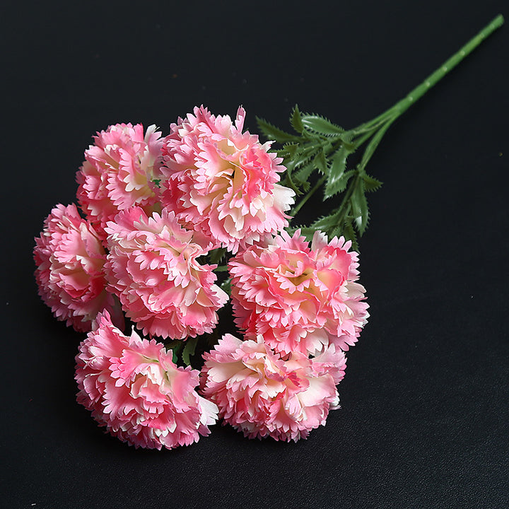 Artificial Carnation Bouquet for Home Decor Display