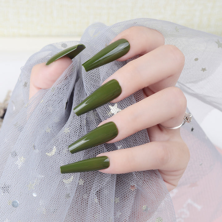 Vibrant Stiletto Press-On Nails Kalsten