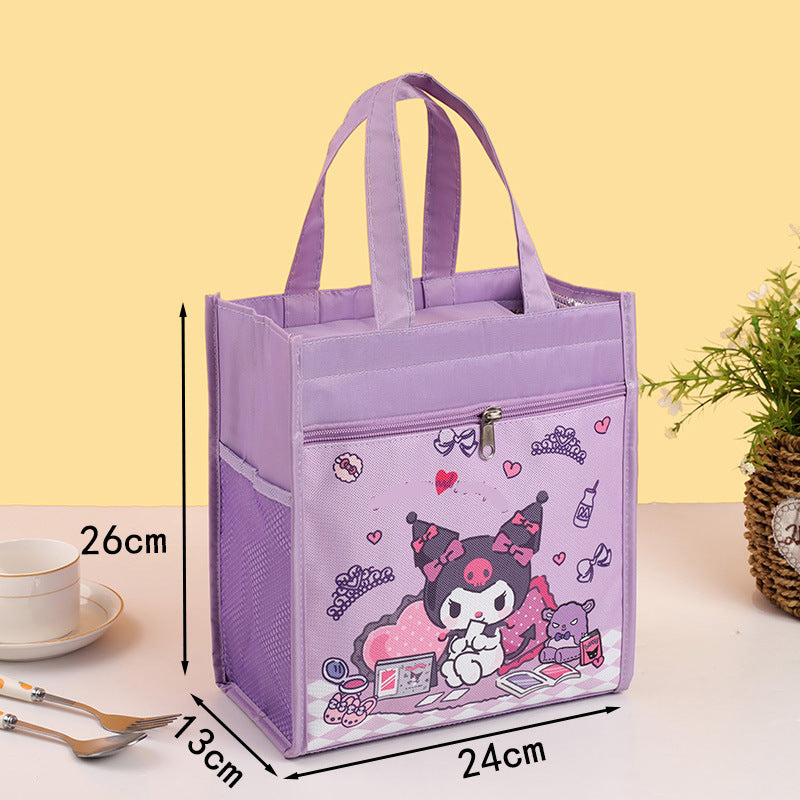 Insulated Bear-Themed Lunch Tote Kalsten