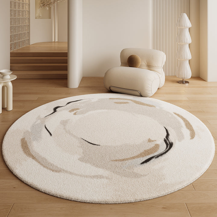 Soft Circular Area Rug