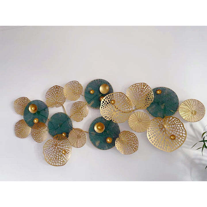 Abstract Floral Metal Wall Sculpture Kalsten